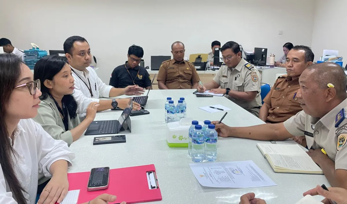 Klarifikasi Pelaksanaan KKPR, Kantah Gianyar Bersama Dinas Perkim dan BPK RI Perwakilan Bali