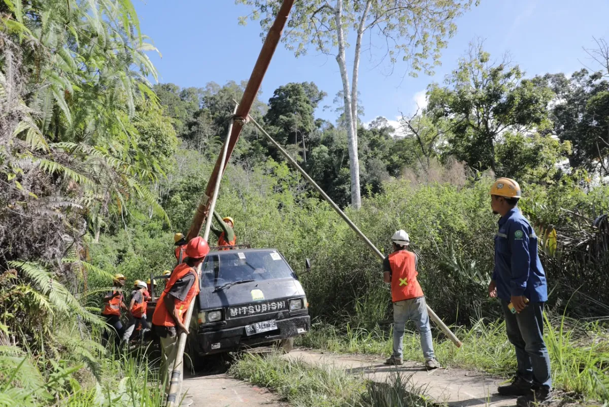 Sambut Hari Kesaktian Pancasila, Listrik 24 Jam PLN di Lembah Mandailing Buka Jalan Cita-Cita Anak Desa Patialo