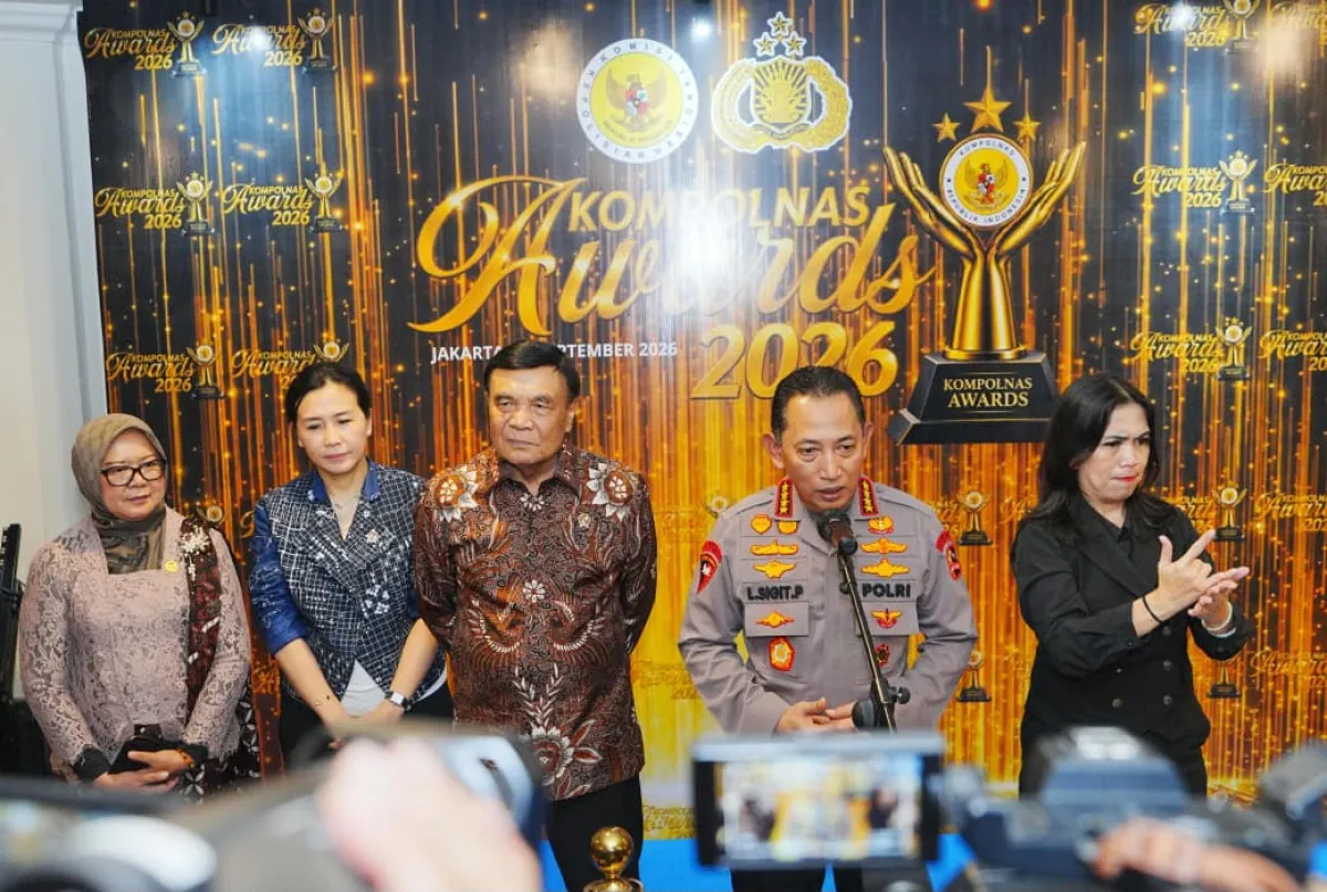Kapolri Harap Kompolnas Awards Terus Digelar di Tahun-Tahun Mendatang