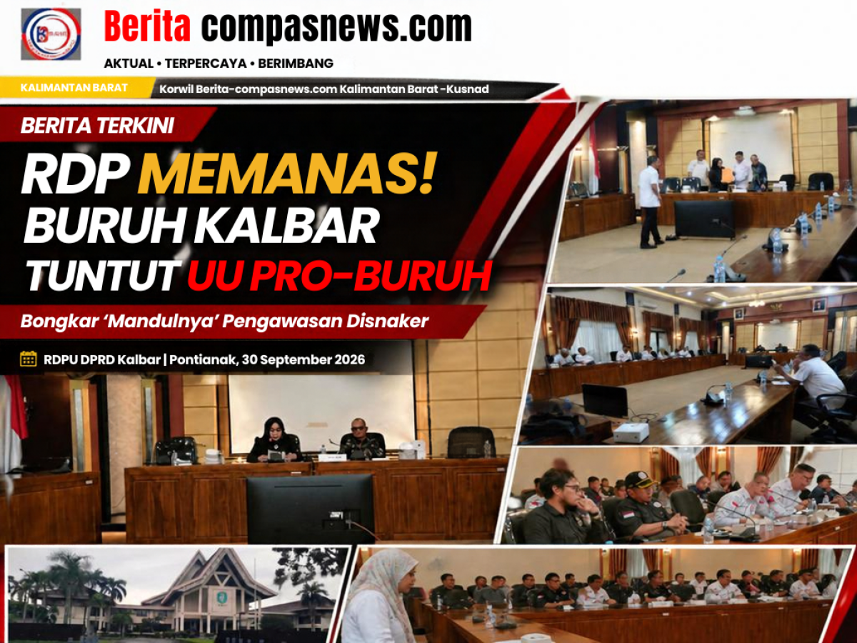 RDP Memanas! Buruh Kalbar Tuntut UU Pro-Buruh dan Bongkar 'Mandulnya' Pengawasan Disnaker