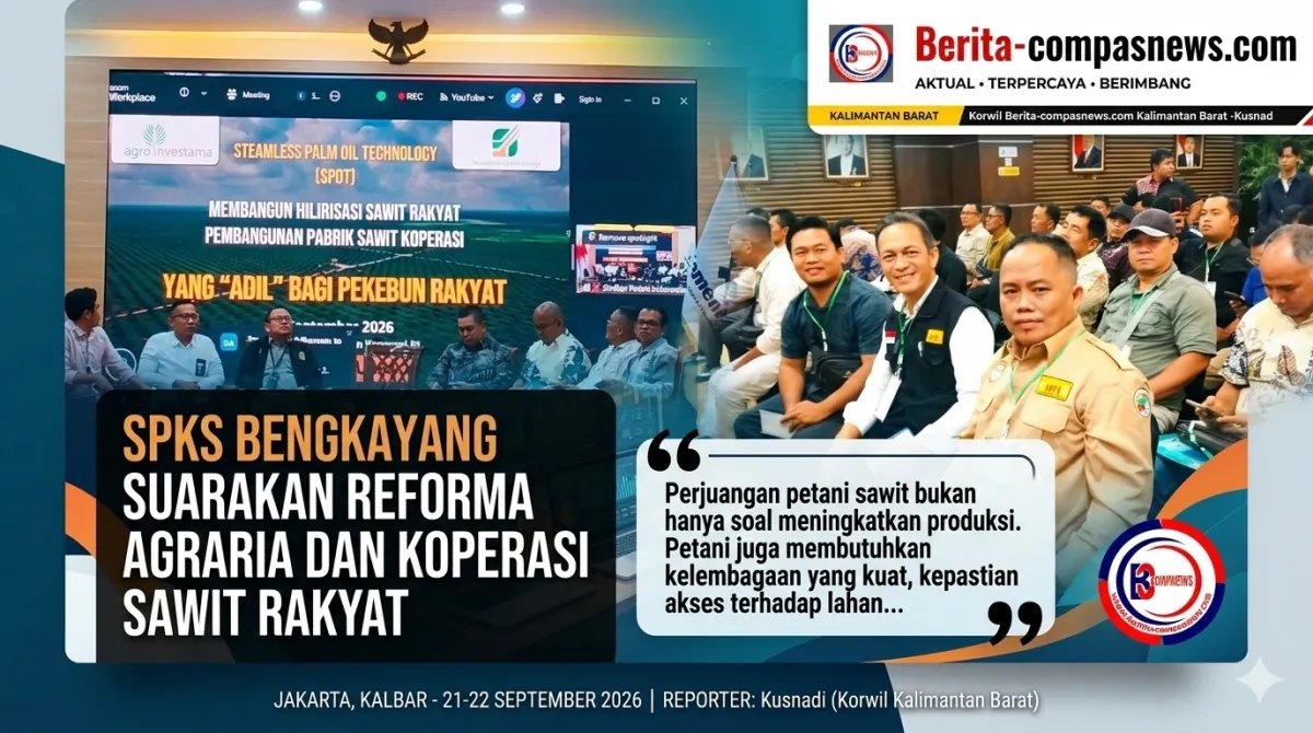 SPKS Bengkayang Suarakan Reforma Agraria dan Koperasi Sawit Rakyat