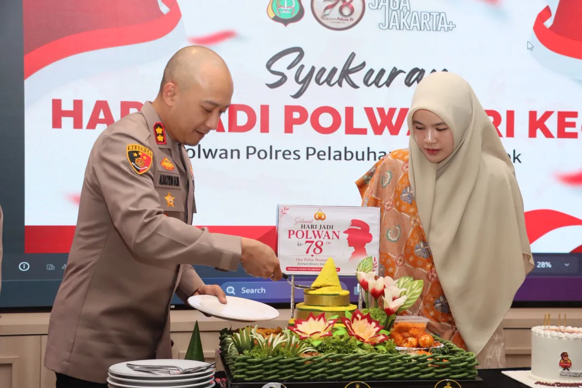 Semarak HUT ke-78 Polwan RI, Polwan Polres Pelabuhan Tanjung Priok Gelar Syukuran dan Pererat Soliditas
