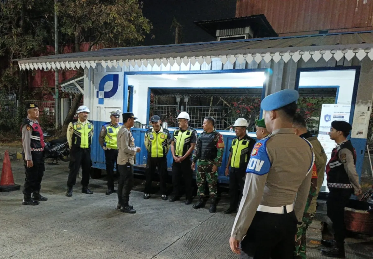 Patroli Jaga Jakarta Skala Besar, Polres Priok Bersama TNI & Stakeholder, Antisipasi Gangguan Kamtibmas