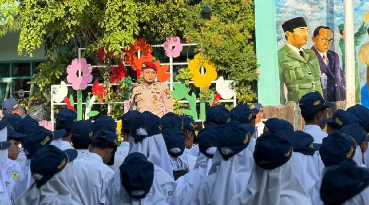Antisipasi Judi Online dan Bullying, IPDA Muammar Amin Beri Imbauan Khusus Pelajar Sampang