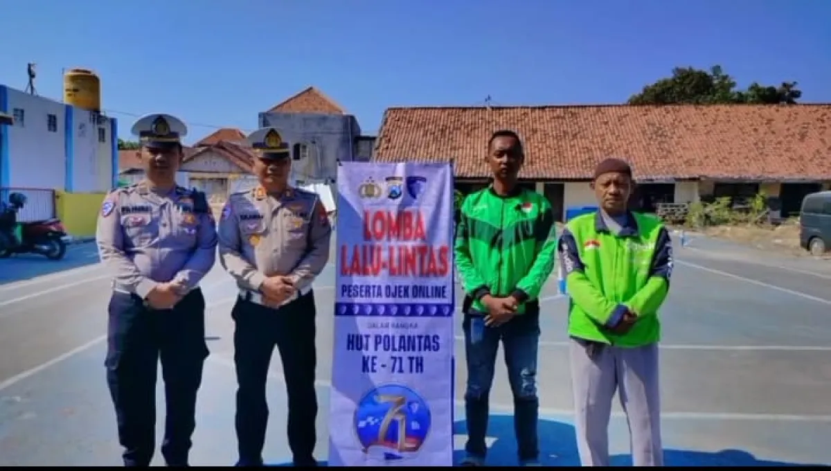 Peringati Hari Lalu Lintas ke-71, Satlantas Polres Sampang Gelar Lomba Keselamatan Bagi Pengemudi Ojol