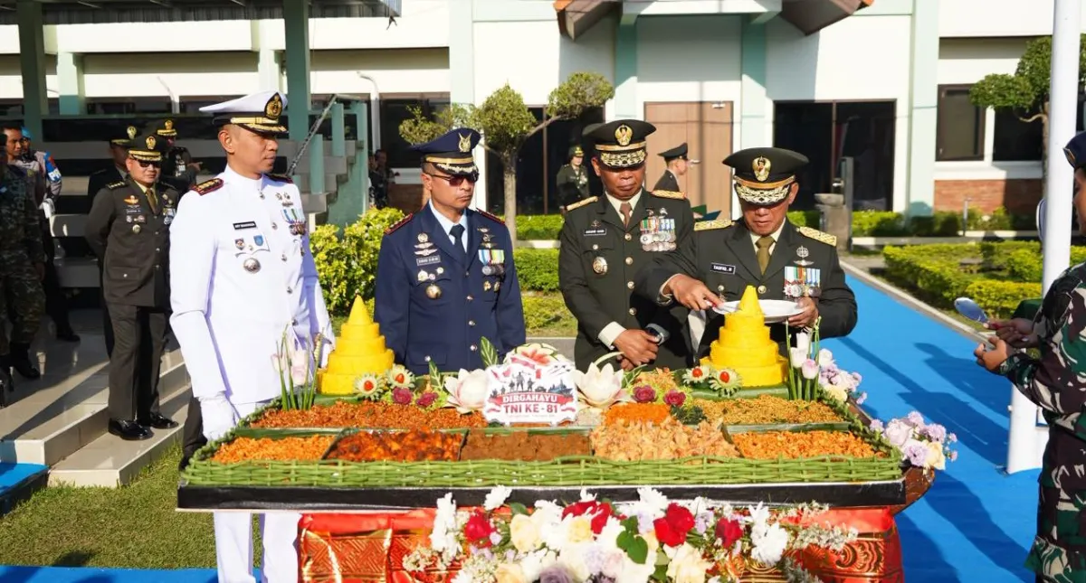 HUT ke-81 TNI, Kodam IX/Udayana: Bersama Rakyat Menjaga Kedaulatan dan Persatuan