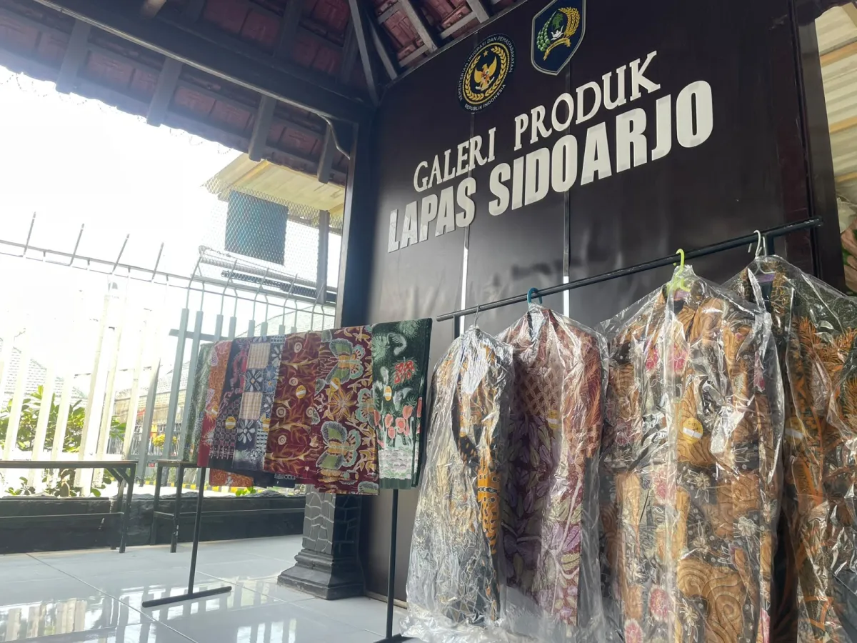 GIATJA Lapas Sidoarjo Kenalkan Produk Warga Binaan, dari Sambal hingga Telur Ayam Kampung
