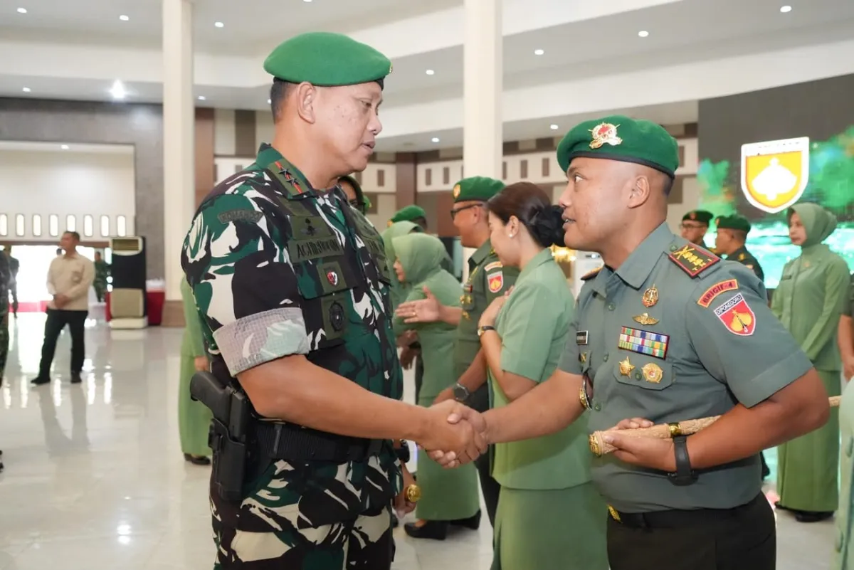 Pangdam IV/Diponegoro: Kenaikan Pangkat Harus Diikuti Kedewasaan Berpikir dan Tanggung Jawab