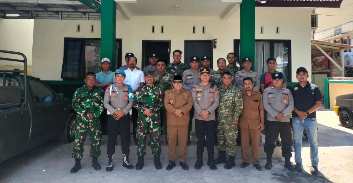 Sinergitas Tiga Pilar Kota Sampang Menguat pada Peringatan HUT TNI ke-81 di Koramil 01